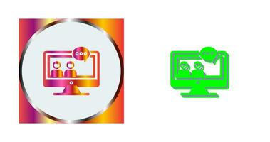 Conversation Vector Icon
