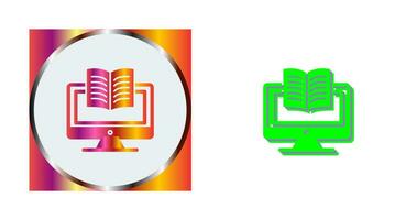 Digital Learning Vector Icon