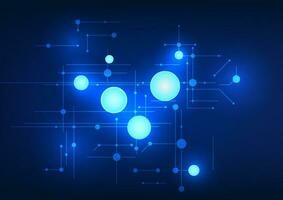 resumen tecnología antecedentes utilizar geométrico formas circulo ese conecta con circuito líneas a Mira moderno, enfatizando lujo y de alta tecnología adecuado para trabajo relacionado a tecnología. utilizar como carteles vector