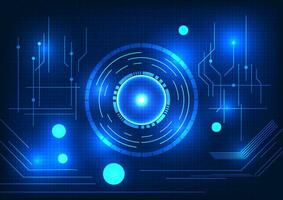 Abstract technology background Technology circle connected to the circuit It refers to smart technology that plays a role in allowing people to access information, communication,international contacts vector