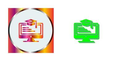 Online Learning Vector Icon