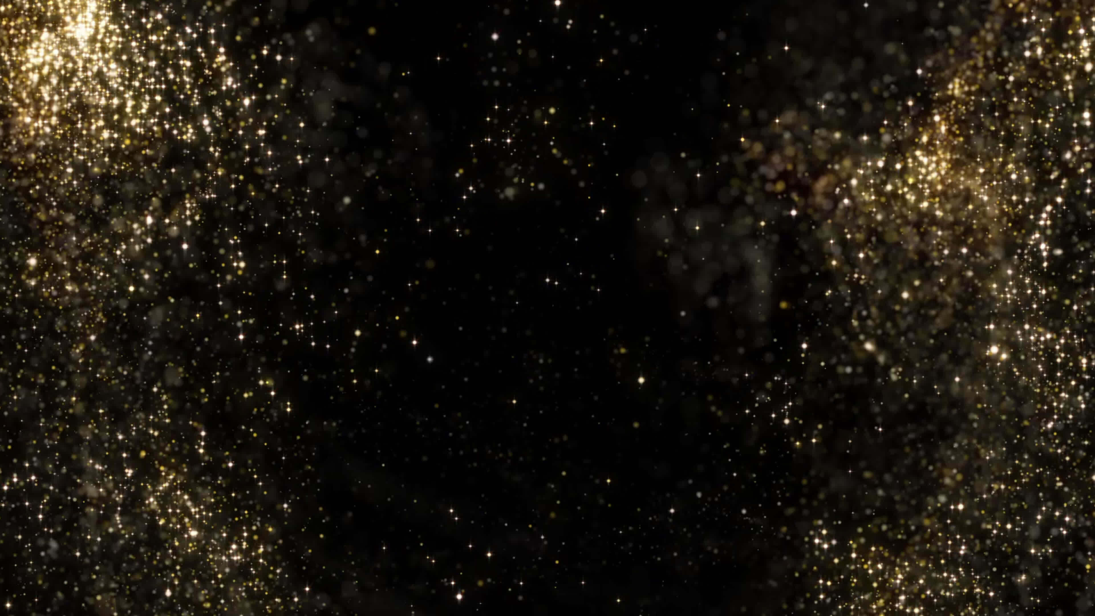 Gold dust particles glitter dust Animation Explode Sparkle fast energy