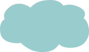 Cloud shape cloudy png