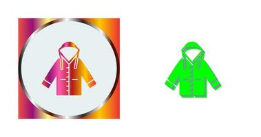 Raincoat Vector Icon