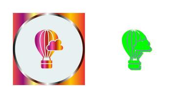 Hot Air Baloon Vector Icon