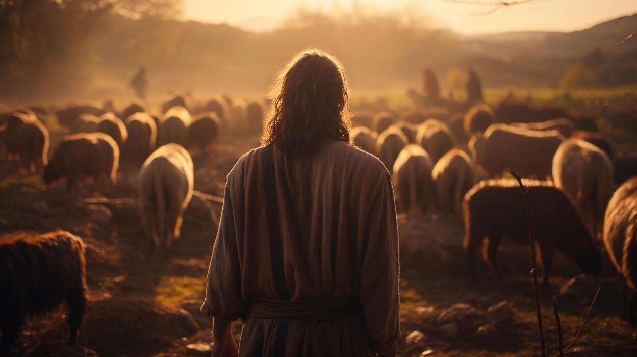 Jesus Shepherd Stock Photos, Images and Backgrounds for Free Download