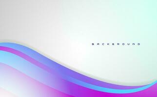 shiny purple futuristic wavy shape abstract background design vector