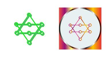 Unique Networks Vector Icon