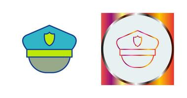 Police Hat Vector Icon