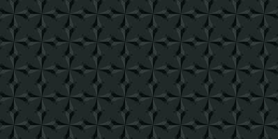 Abstract black geometric background pattern design vector