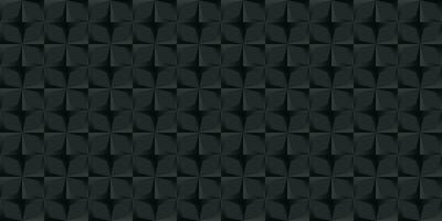 Abstract black geometric background pattern design vector