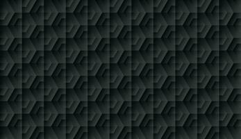 Abstract black geometric background pattern design vector