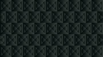 Abstract black geometric background pattern design vector