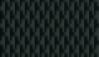 Abstract black geometric background pattern design vector