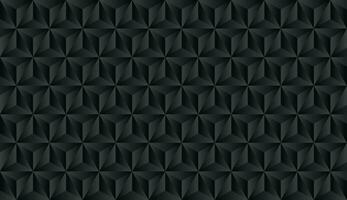Abstract black geometric background pattern design vector