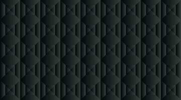 Abstract black geometric background pattern design vector