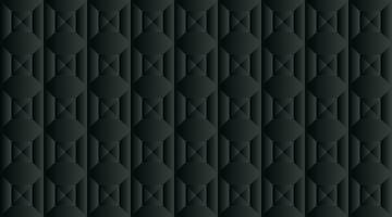 Abstract black geometric background pattern design vector