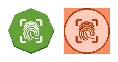 Finger Print Vector Icon