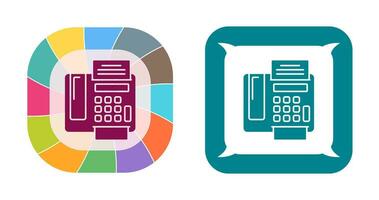 fax Machine Vector Icon