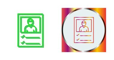 Ballot Vector Icon