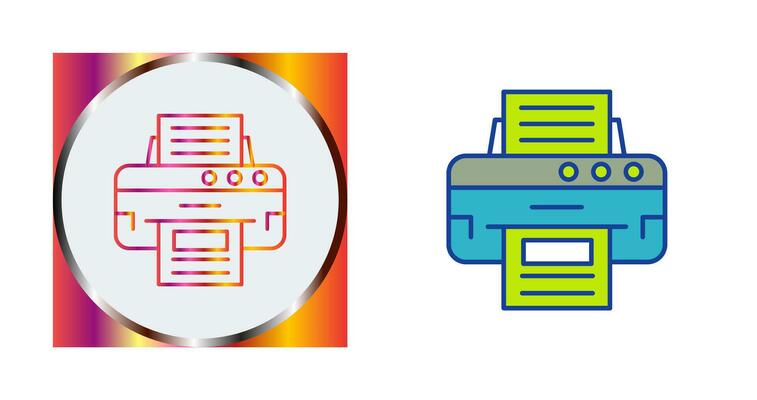 Printer Vector Icon
