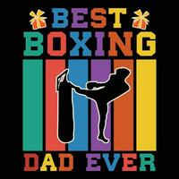 Boxing day vantage t-shirt design vector