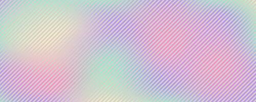 Abstract striped gradient background. Holographic vector foil texture. Rainbow ombre stripes. Iridescent elegant illustration.