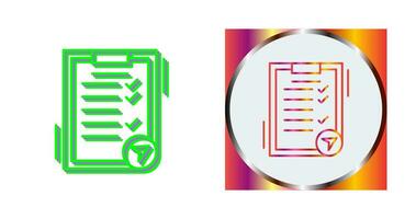 Clipboard Vector Icon