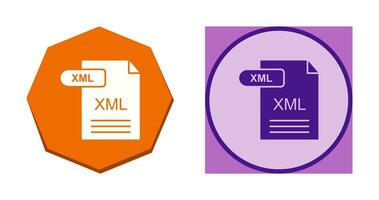 XML Vector Icon
