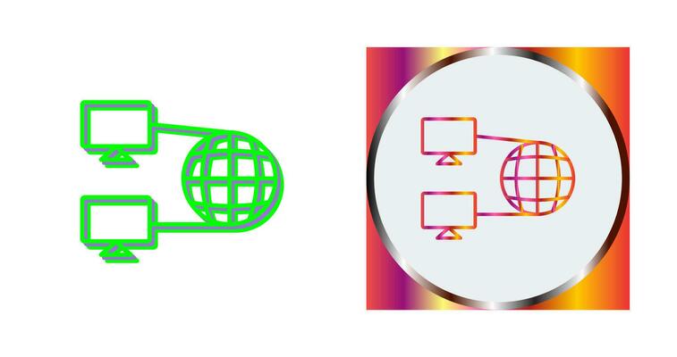Internet Connectivity Vector Icon