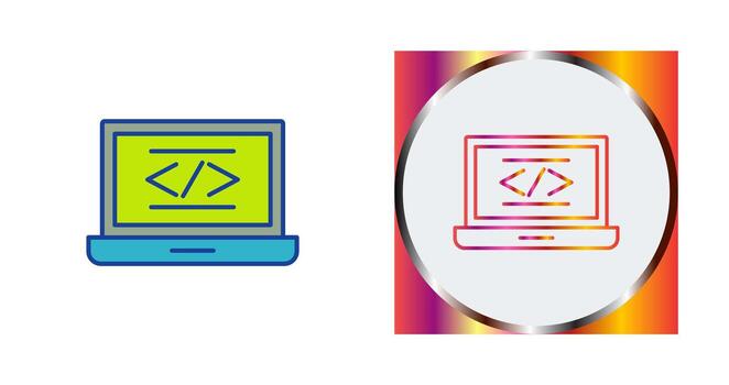 Coding Vector Icon
