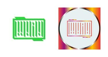Barcode Vector Icon