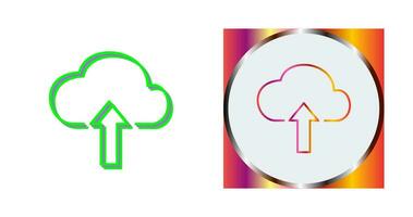 Upload to Cloud Vector Icon