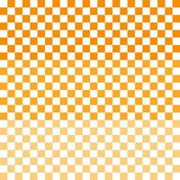 Orange checker pattern. checker seamless pattern vector. checker pattern. Decorative elements, floor tiles, wall tiles, bathroom tiles, swimming pool tiles. vector