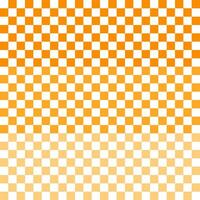 Orange checker pattern. checker seamless pattern vector. checker pattern. Decorative elements, floor tiles, wall tiles, bathroom tiles, swimming pool tiles. vector