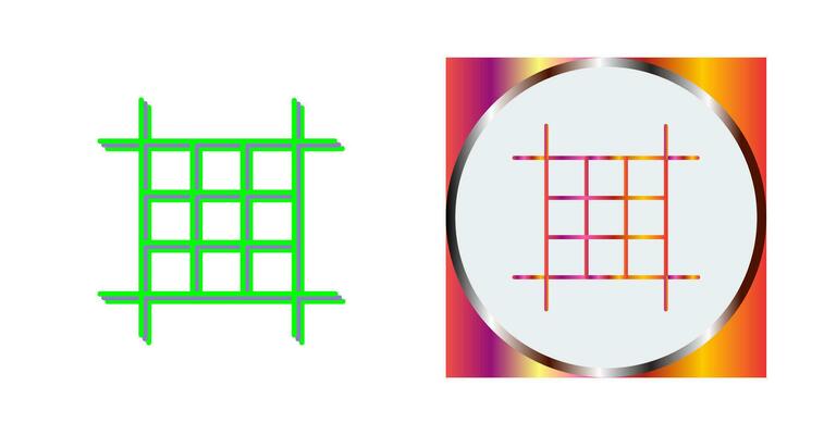 Square Layout Vector Icon