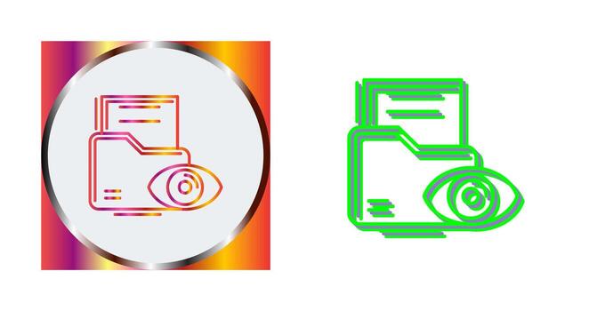 Data Visualization Vector Icon