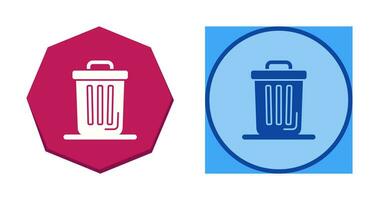 Trash Can Vector Icon