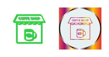 Coffee Shop Vector Icon