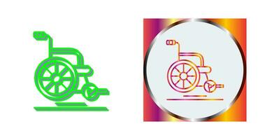 Wheel Chair Vector Icon