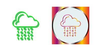 Cloud Coding Vector Icon