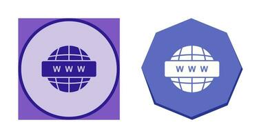 World Wide Web Vector Icon