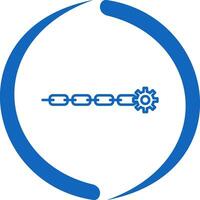 Unique Link Optimization Vector Icon