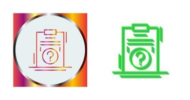 Question Vector Icon