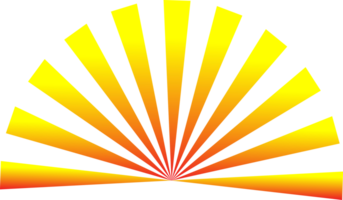 jul festival stråle brista starburst skinande solljus ikon element dekoration abstrakt bakgrund illustration png