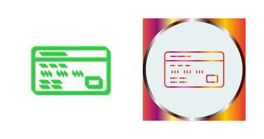 Debit Card Vector Icon