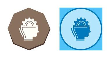 icono de vector de aprendizaje automático