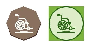 Wheel Chair Vector Icon