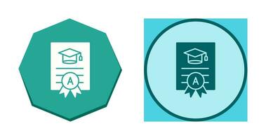 Report Card Vector Icon