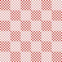 Red checker pattern with dot inside. checker seamless pattern vector. checker pattern. Decorative elements, floor tiles, wall tiles, bathroom tiles, swimming pool tiles. vector
